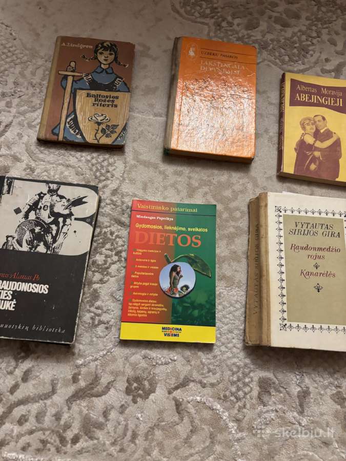 Parduodamos visokios knygos