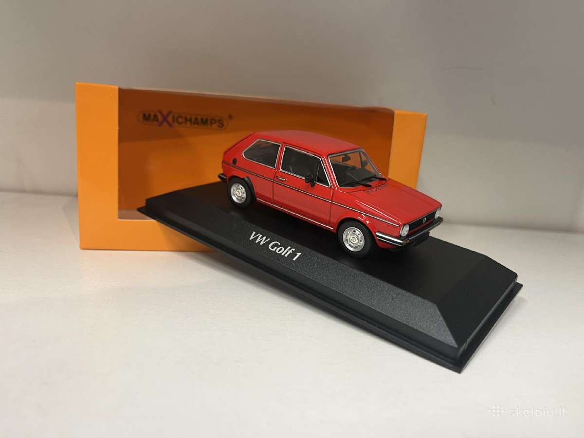 Kolekciniai modeliukai-volkswagen Golf Mk1