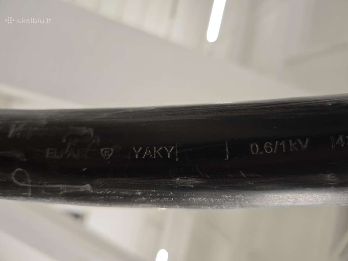 Aliuminini jėgos kabeli Elpar Yaky 0,6/1kv 4x240se - nuotraukos Nr. 3