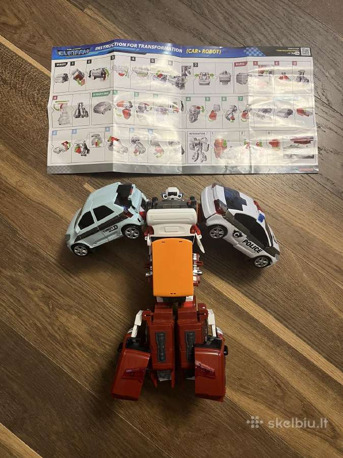 Tobot robotų transformerių kolekcija - nuotraukos Nr. 2