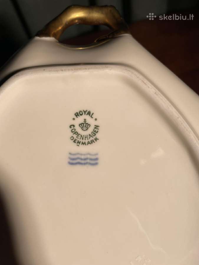Royal Copenhagen dekoratyvinis indas Vintazas - nuotraukos Nr. 2