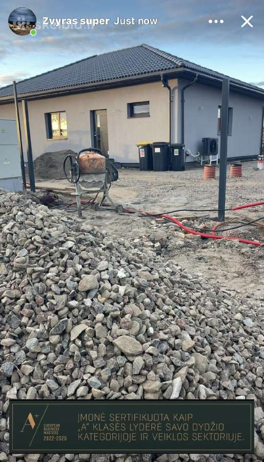 Žvyras pagrindam.skalda.smėlis pagrindu paruošimas - nuotraukos Nr. 33