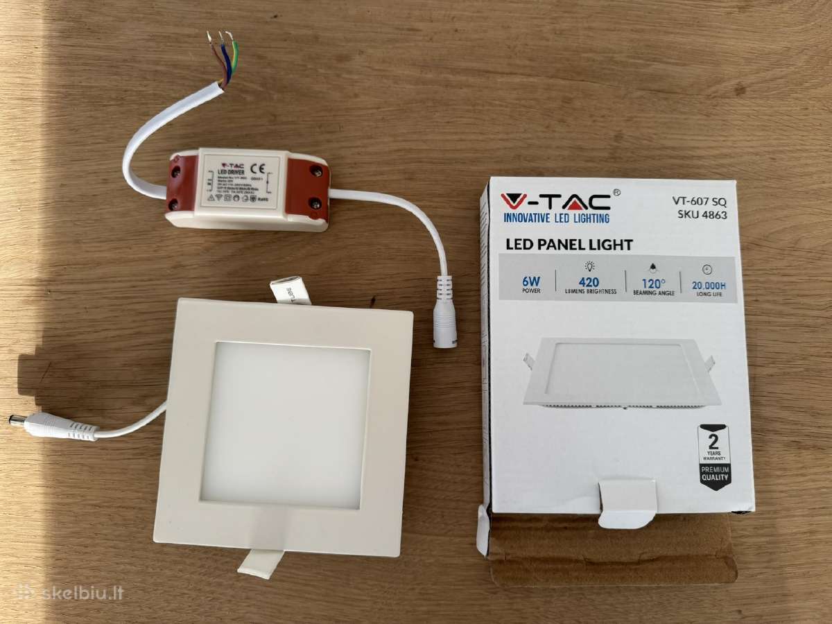 LED šviestuvai, V-tac, 60 vnt. - nuotraukos Nr. 2