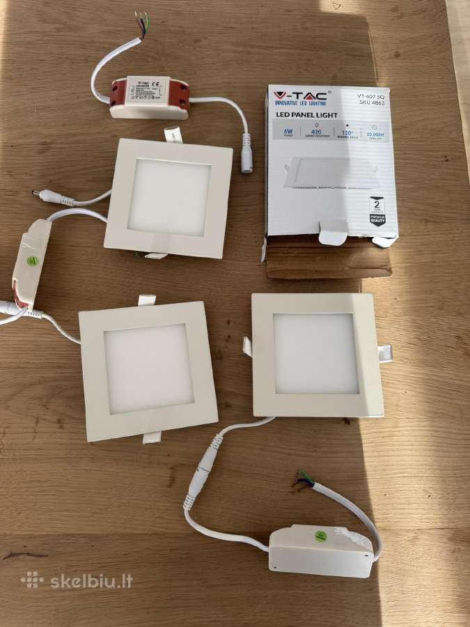 LED šviestuvai, V-tac, 60 vnt. - nuotraukos Nr. 3