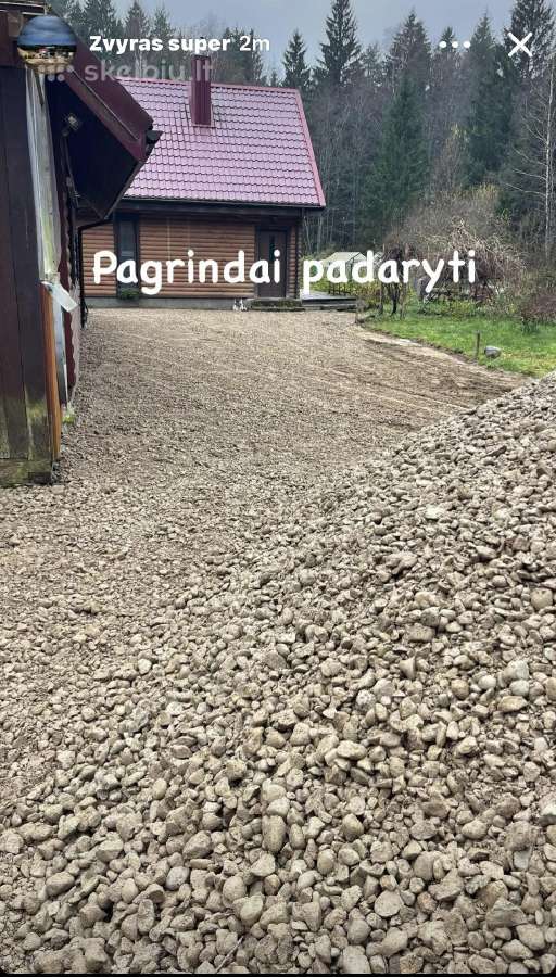 Skalda. Kelinis žvyras. Smėlis. Pagrindams - nuotraukos Nr. 30