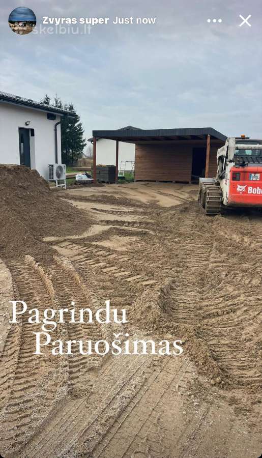 Skalda. Kelinis žvyras. Smėlis. Pagrindams - nuotraukos Nr. 4