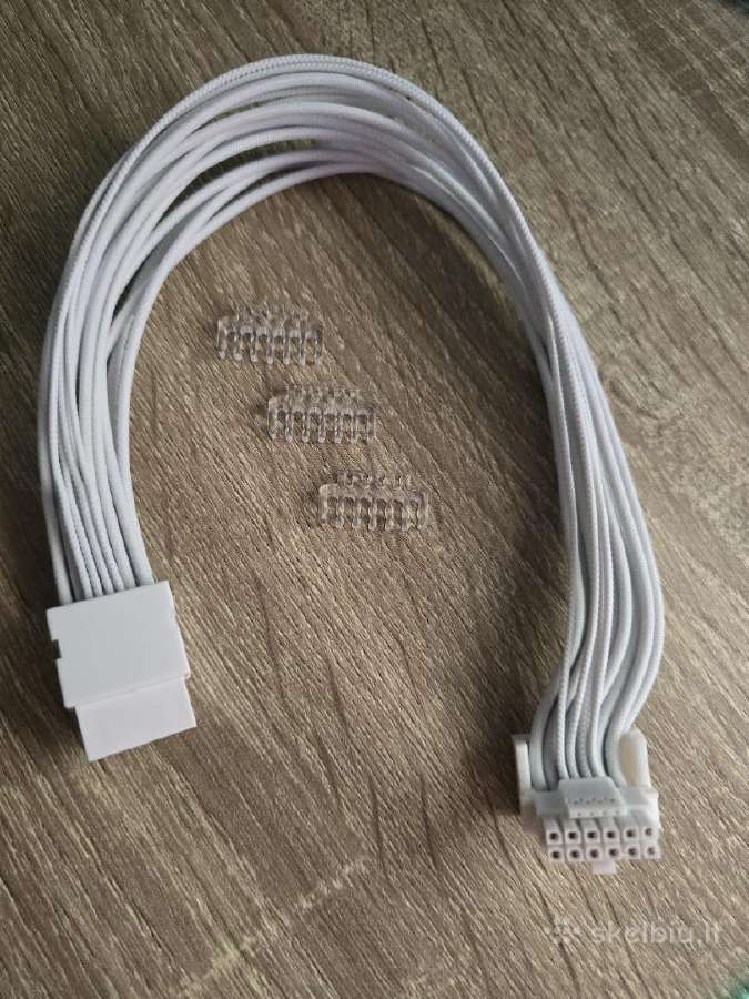 12vhpwr Naujas baltas laidas