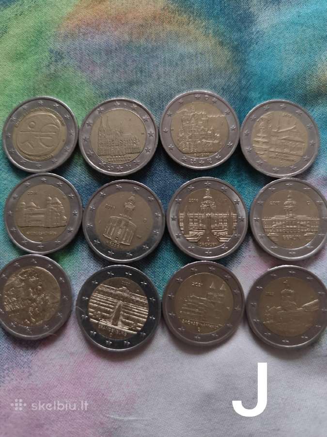 Progines 2 Euru Monetos Parduodu arba Mainai! - nuotraukos Nr. 4