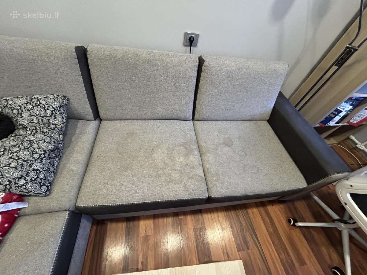 Sofa su miegama dalimim - nuotraukos Nr. 2