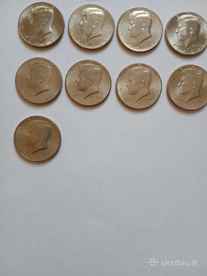 JAV Kenedis Half Dollars - nuotraukos Nr. 3