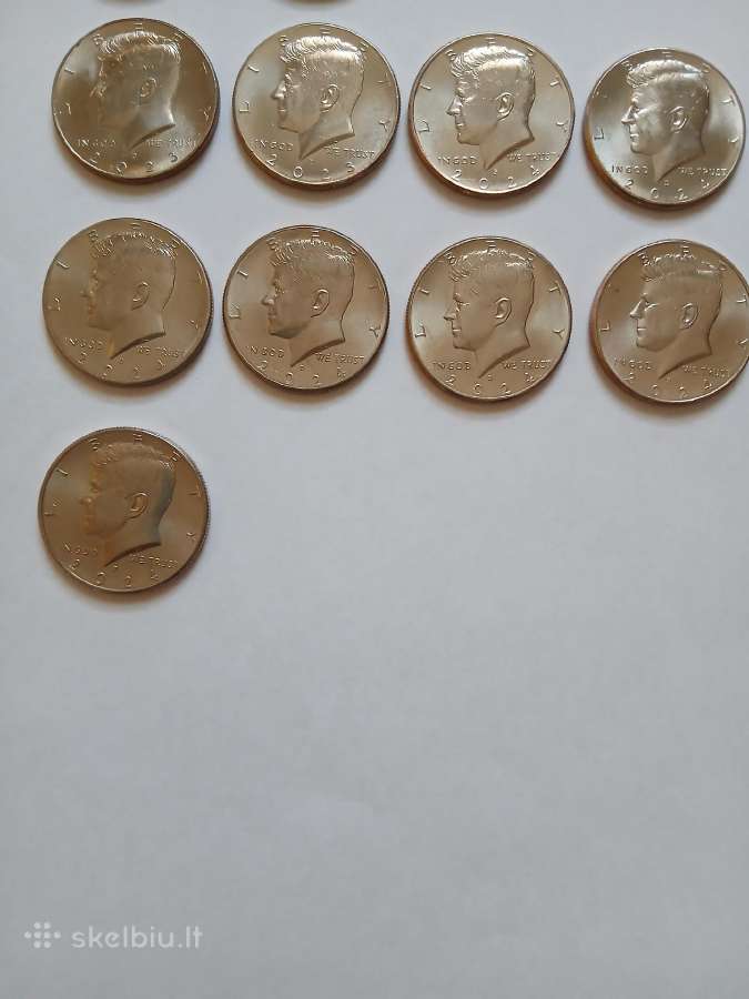 JAV Kenedis Half Dollars - nuotraukos Nr. 4