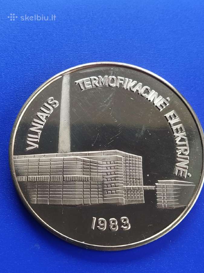 Stalo medalis Vilniaus Te-3 - nuotraukos Nr. 2