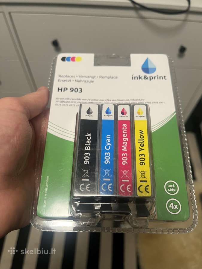 Hp 903 printerio rasalas