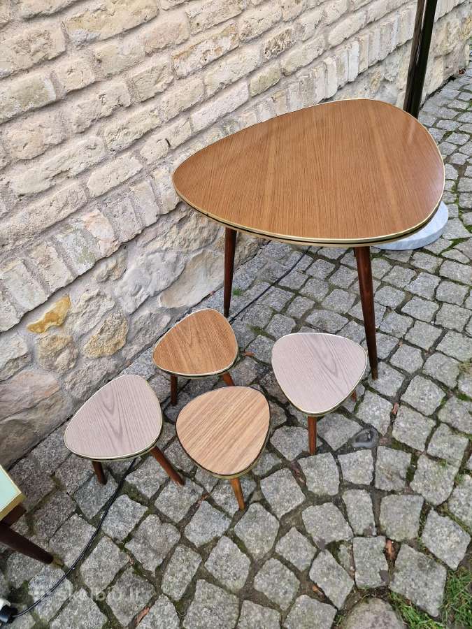 Vintažinis mid century kavos staliukas ir kt.
