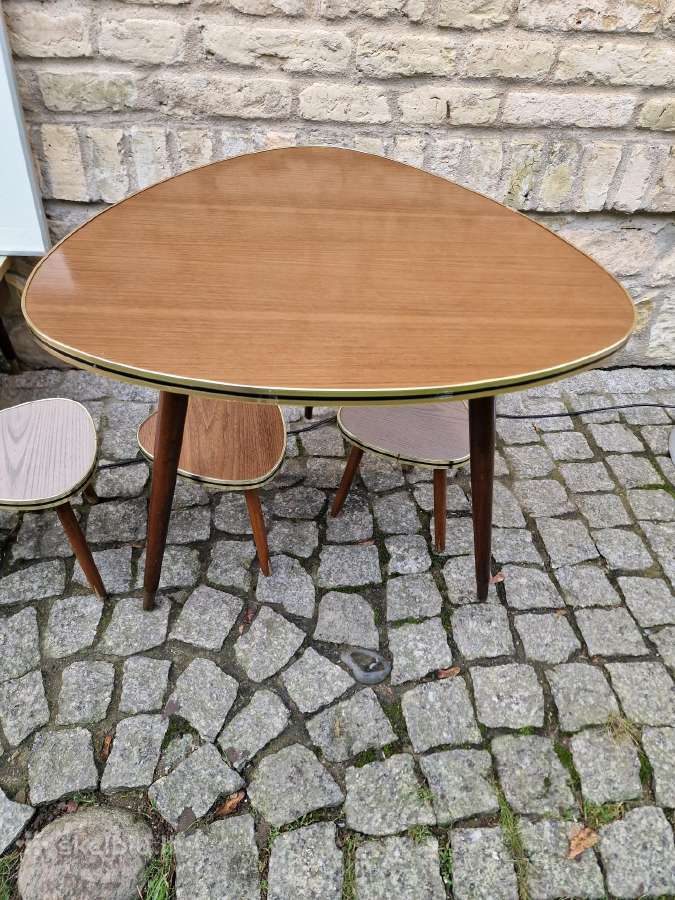 Vintažinis mid century kavos staliukas ir kt. - nuotraukos Nr. 28