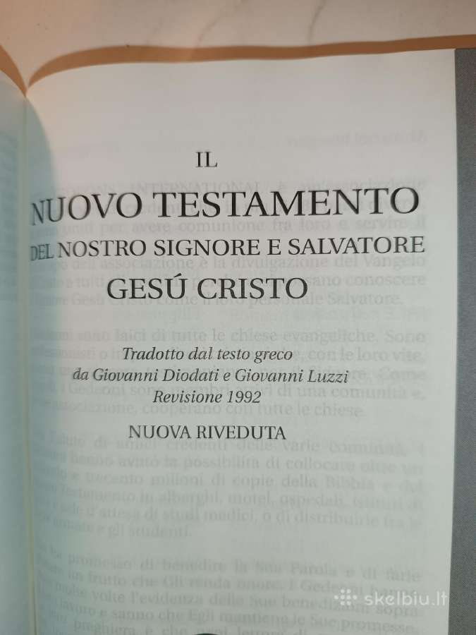 Naujasis testamentas keturiomis kalbomis - nuotraukos Nr. 3