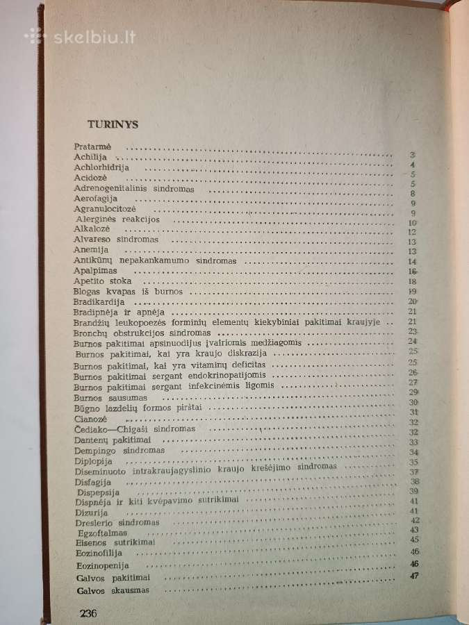 Vidaus ligų simptomų ir sindromų vadovas - nuotraukos Nr. 5