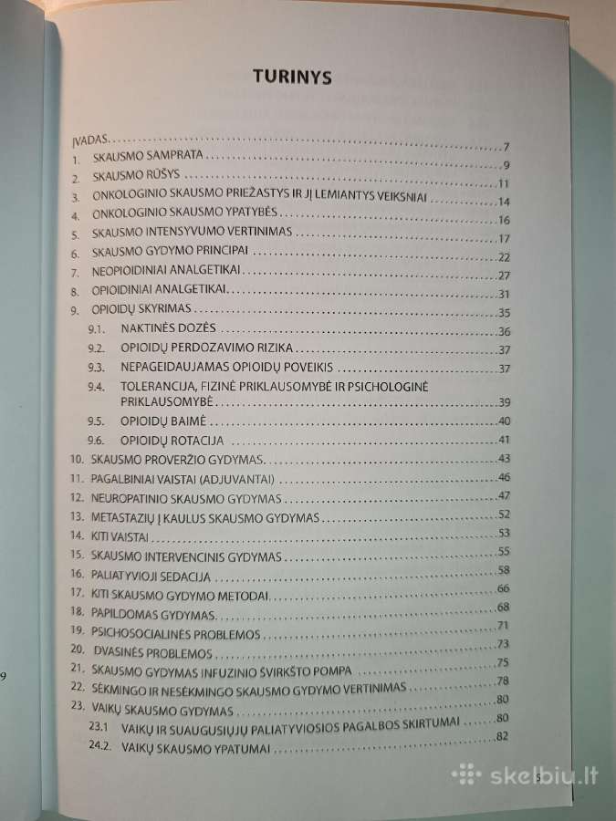 Paliatyvioji medicina. Skausmo gydymas - nuotraukos Nr. 2