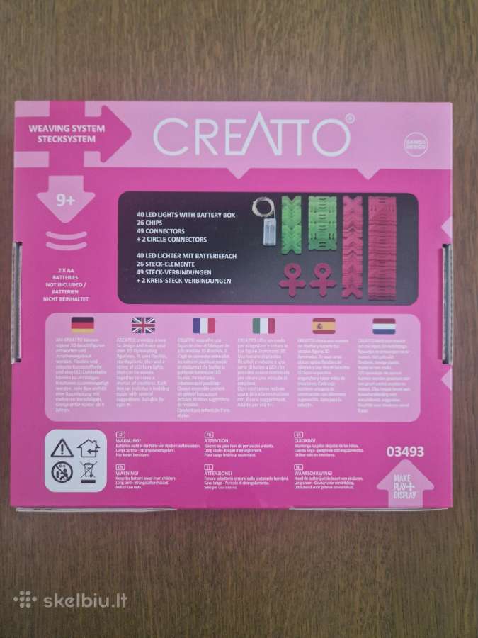 Kūrybinis rinkinys Creatto Love LED - nuotraukos Nr. 7