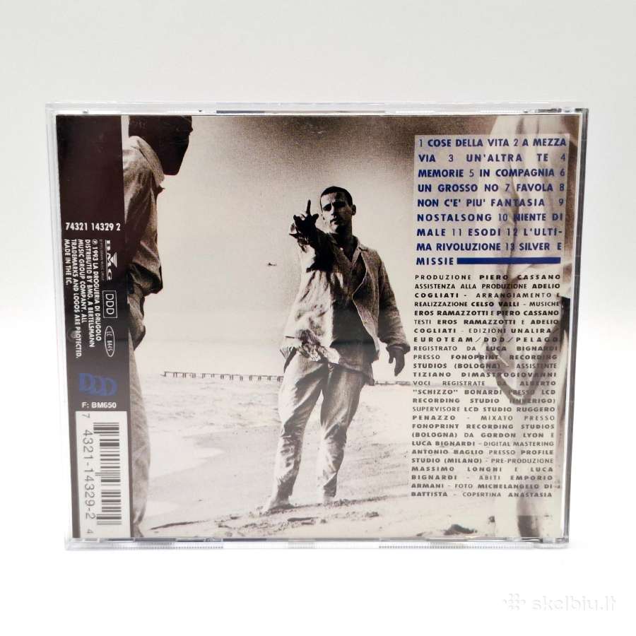 Eros Ramazzotti - Tutte Storie (CD, Albumas) - nuotraukos Nr. 2