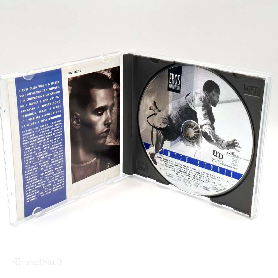 Eros Ramazzotti - Tutte Storie (CD, Albumas) - nuotraukos Nr. 3