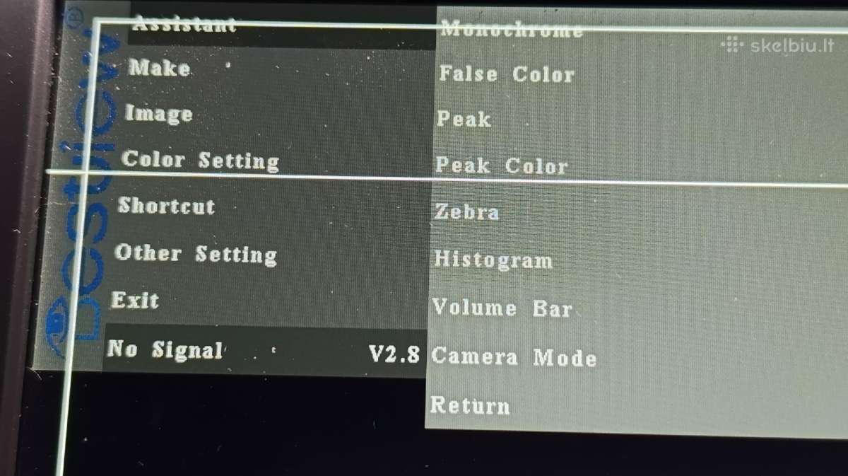 Monitorius filmavimo kameros Bestview S7" 4k - nuotraukos Nr. 7
