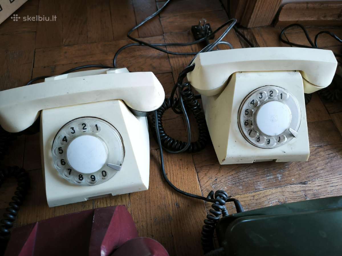 Senoviški skrituliniai telefono aparatai. - nuotraukos Nr. 20