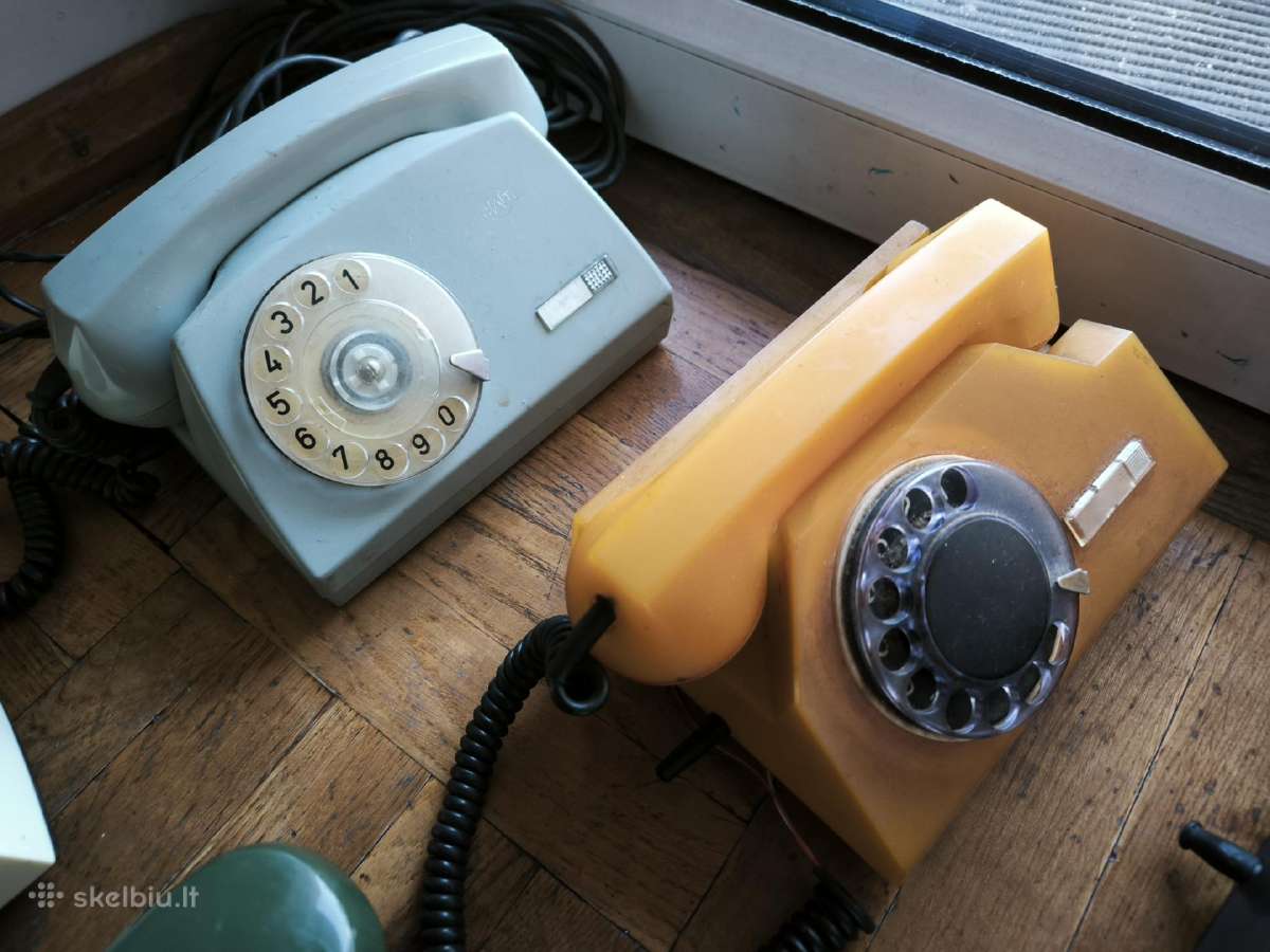 Senoviški skrituliniai telefono aparatai. - nuotraukos Nr. 21