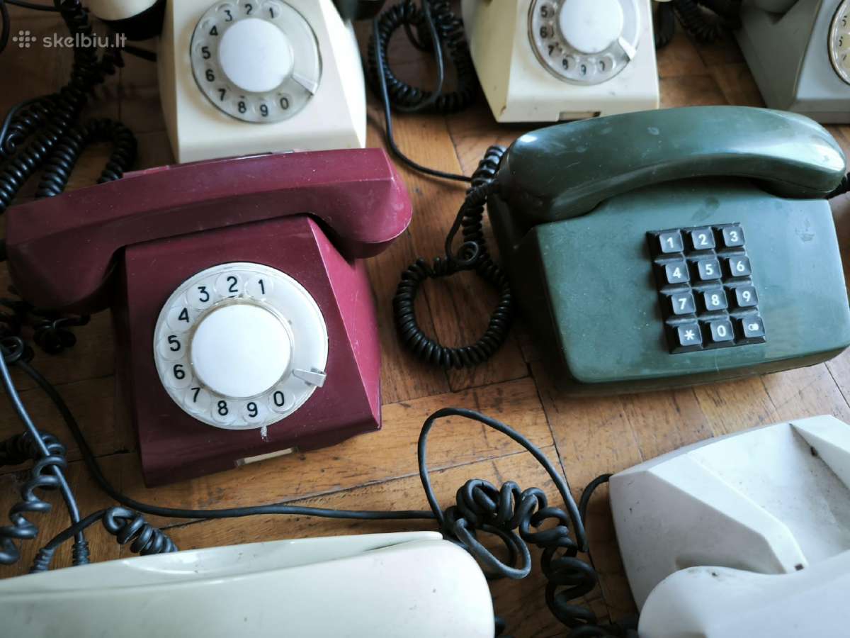 Senoviški skrituliniai telefono aparatai. - nuotraukos Nr. 22