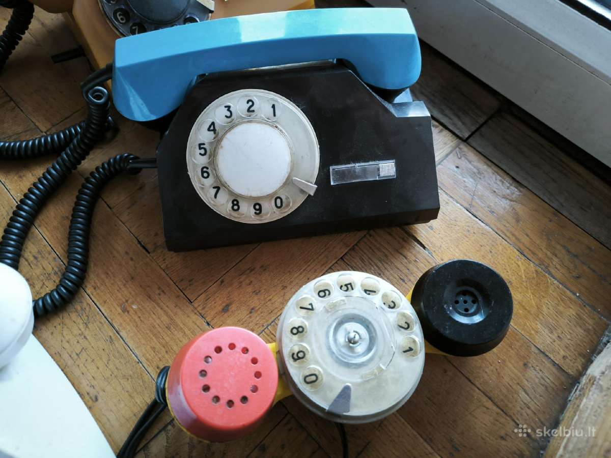 Senoviški skrituliniai telefono aparatai. - nuotraukos Nr. 24