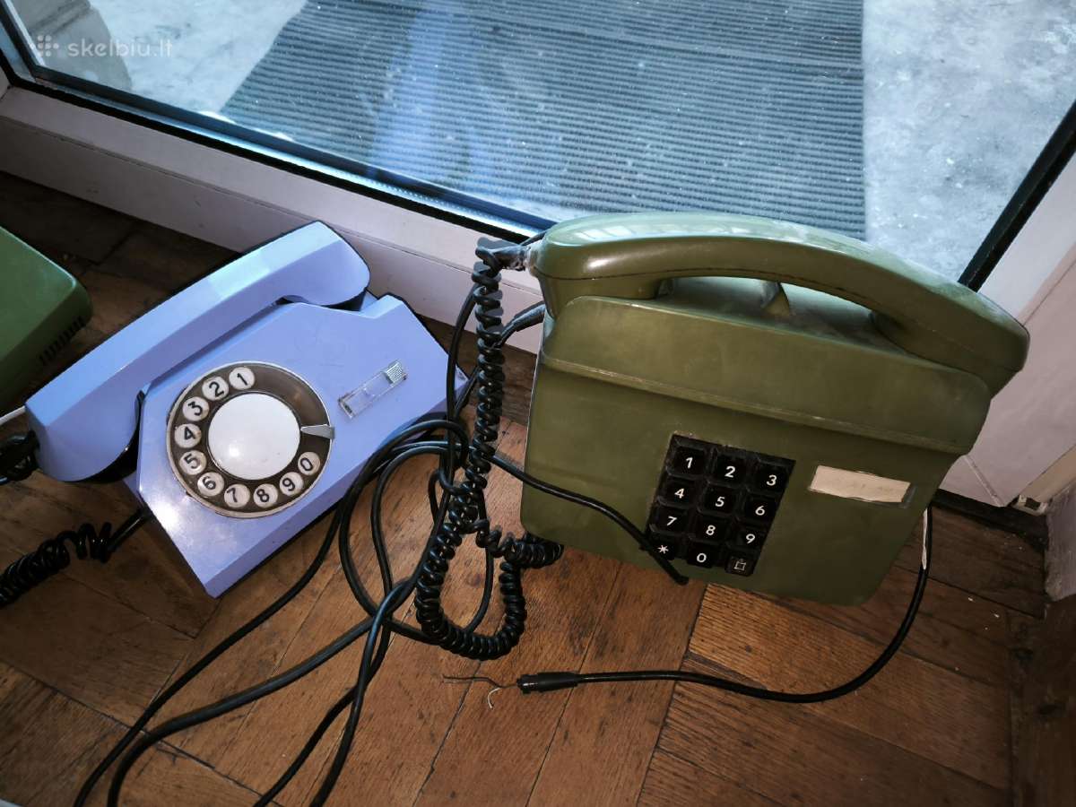 Senoviški skrituliniai telefono aparatai. - nuotraukos Nr. 37