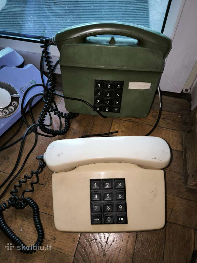 Senoviški skrituliniai telefono aparatai. - nuotraukos Nr. 38