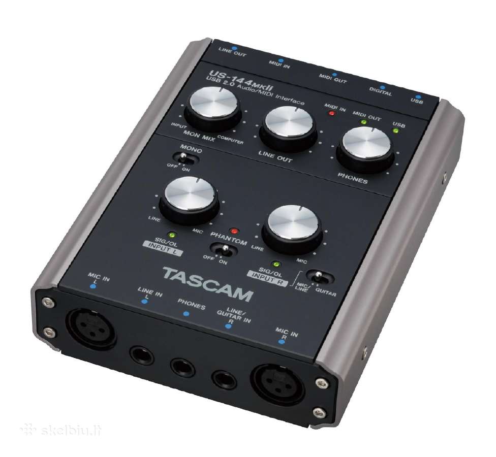 Tascam Us-144mkii Usb audio interface - nuotraukos Nr. 2