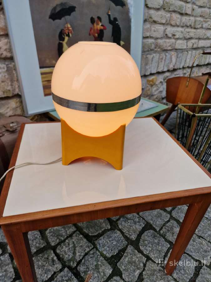 Vintažinė mid century Space Age stalo lempa - nuotraukos Nr. 2