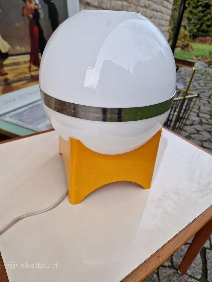 Vintažinė mid century Space Age stalo lempa - nuotraukos Nr. 3