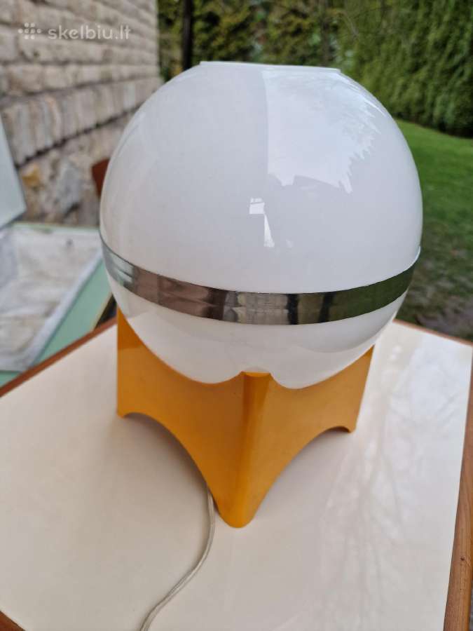 Vintažinė mid century Space Age stalo lempa - nuotraukos Nr. 5