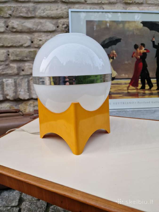 Vintažinė mid century Space Age stalo lempa - nuotraukos Nr. 7