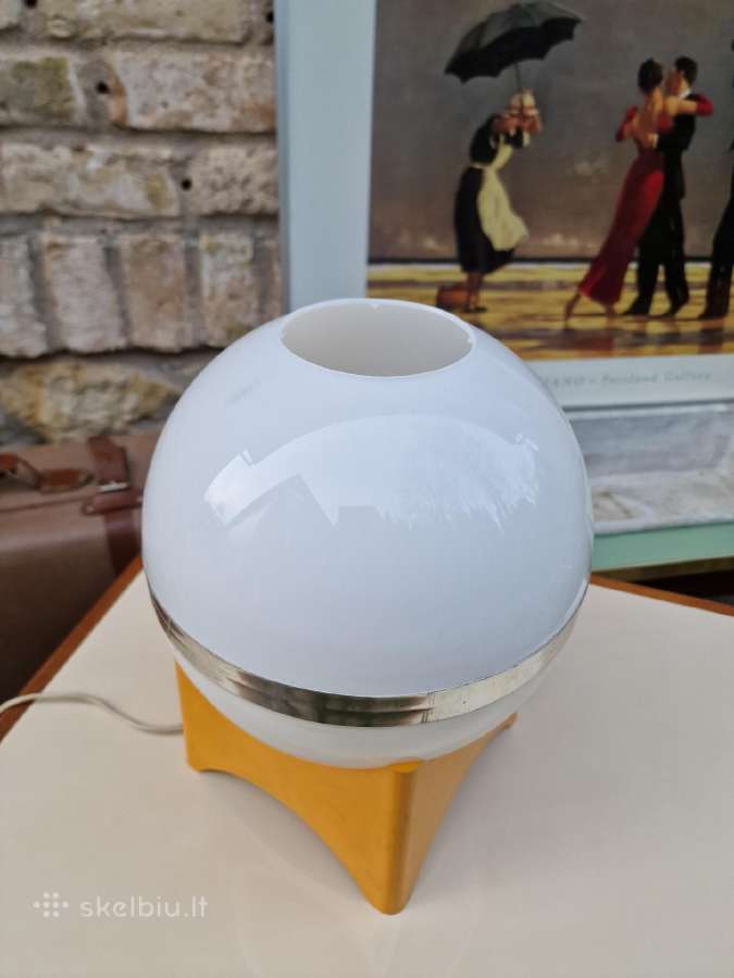 Vintažinė mid century Space Age stalo lempa - nuotraukos Nr. 9