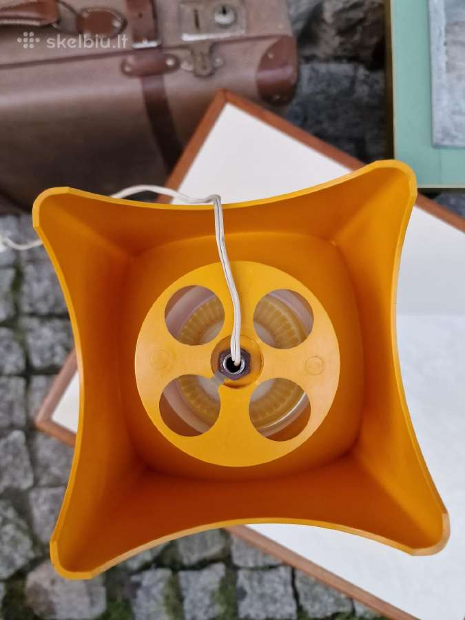 Vintažinė mid century Space Age stalo lempa - nuotraukos Nr. 10