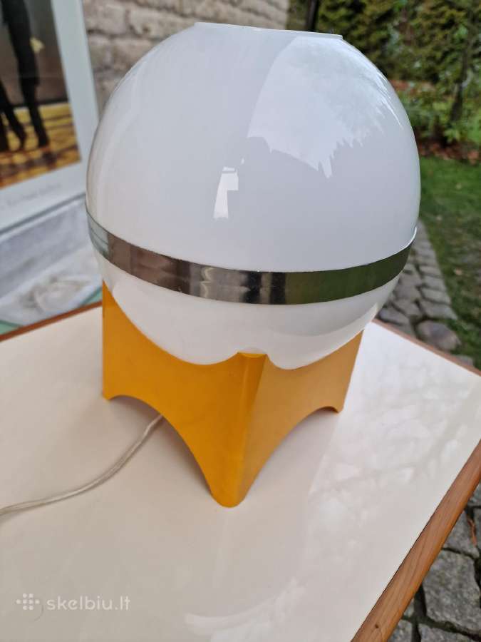 Vintažinė mid century Space Age stalo lempa - nuotraukos Nr. 11
