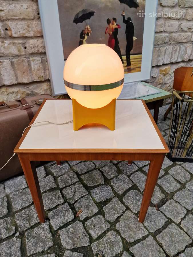 Vintažinė mid century Space Age stalo lempa - nuotraukos Nr. 14