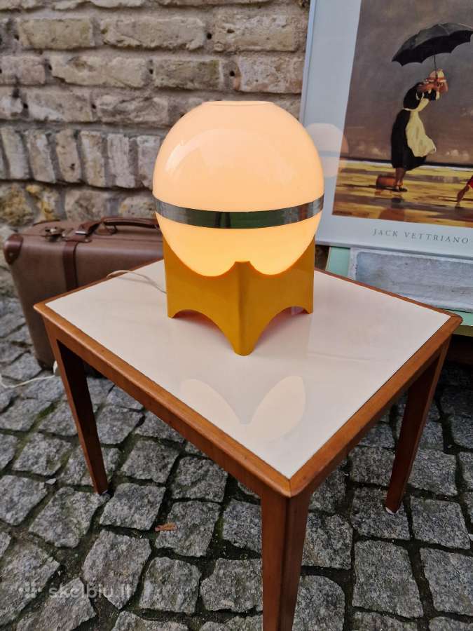 Vintažinė mid century Space Age stalo lempa - nuotraukos Nr. 16