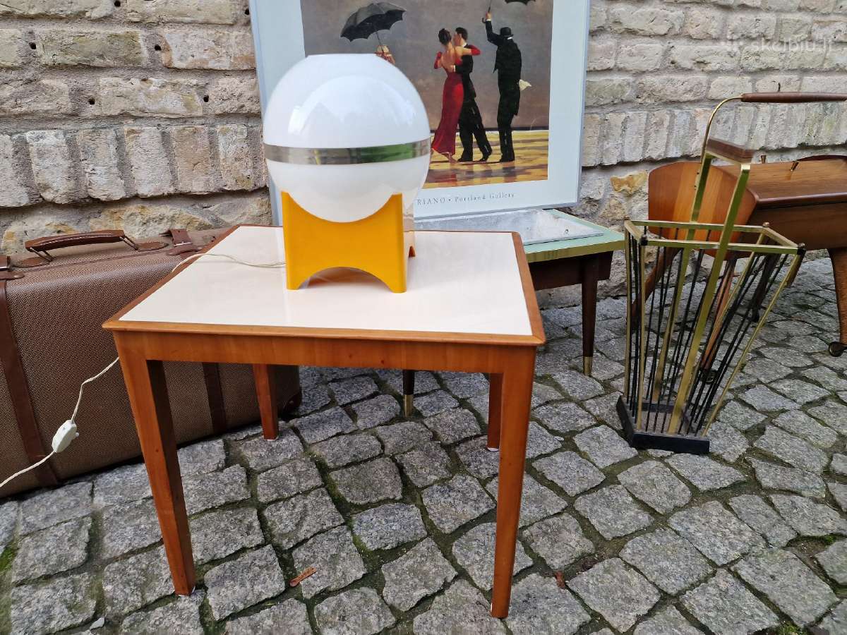 Vintažinė mid century Space Age stalo lempa - nuotraukos Nr. 17