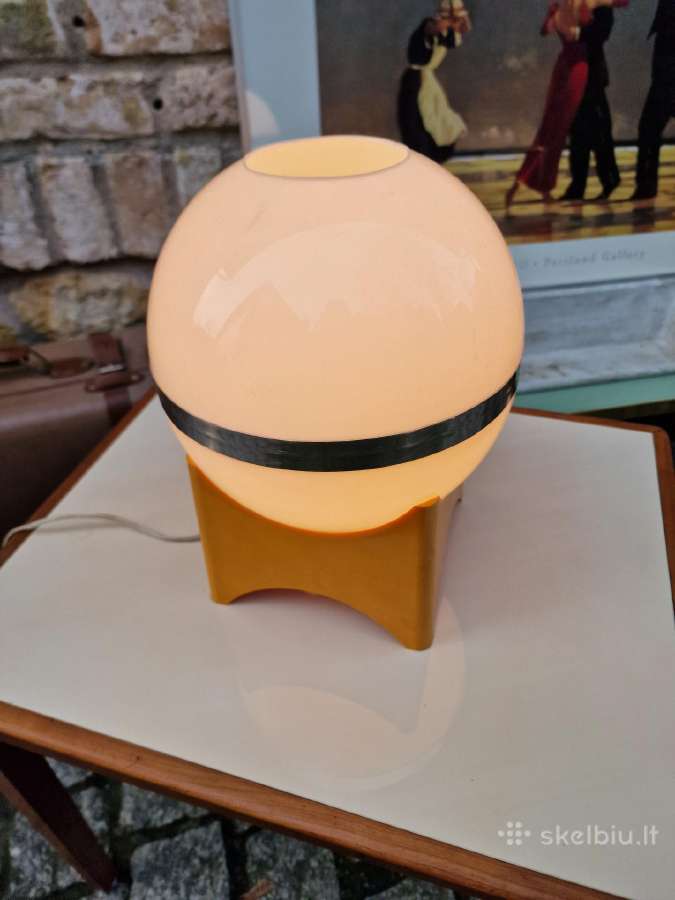 Vintažinė mid century Space Age stalo lempa - nuotraukos Nr. 19