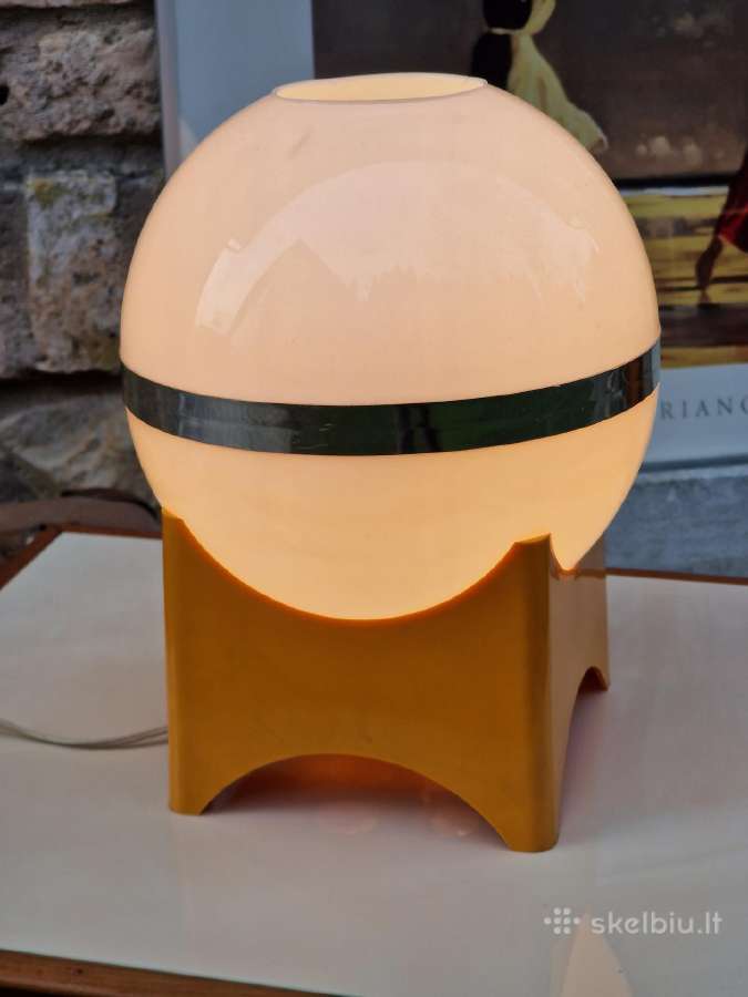 Vintažinė mid century Space Age stalo lempa - nuotraukos Nr. 20