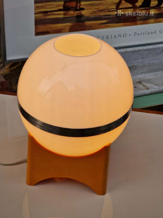 Vintažinė mid century Space Age stalo lempa - nuotraukos Nr. 23