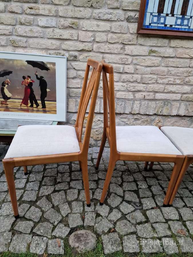 Vintažinės mid century bukmedžio kėdės - nuotraukos Nr. 35