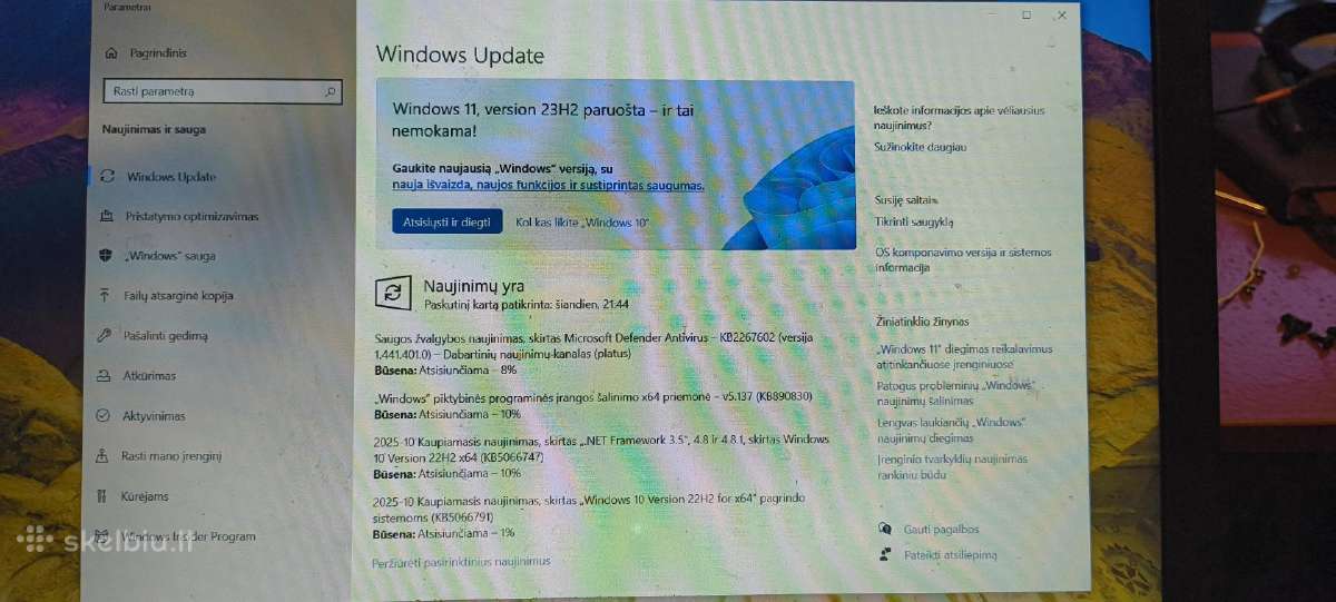 Dell kompiuteris 15 colių, windows 11 - nuotraukos Nr. 5