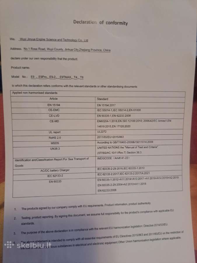 Elektrinis paspirtukas, pirktas Vokietijoje - nuotraukos Nr. 7