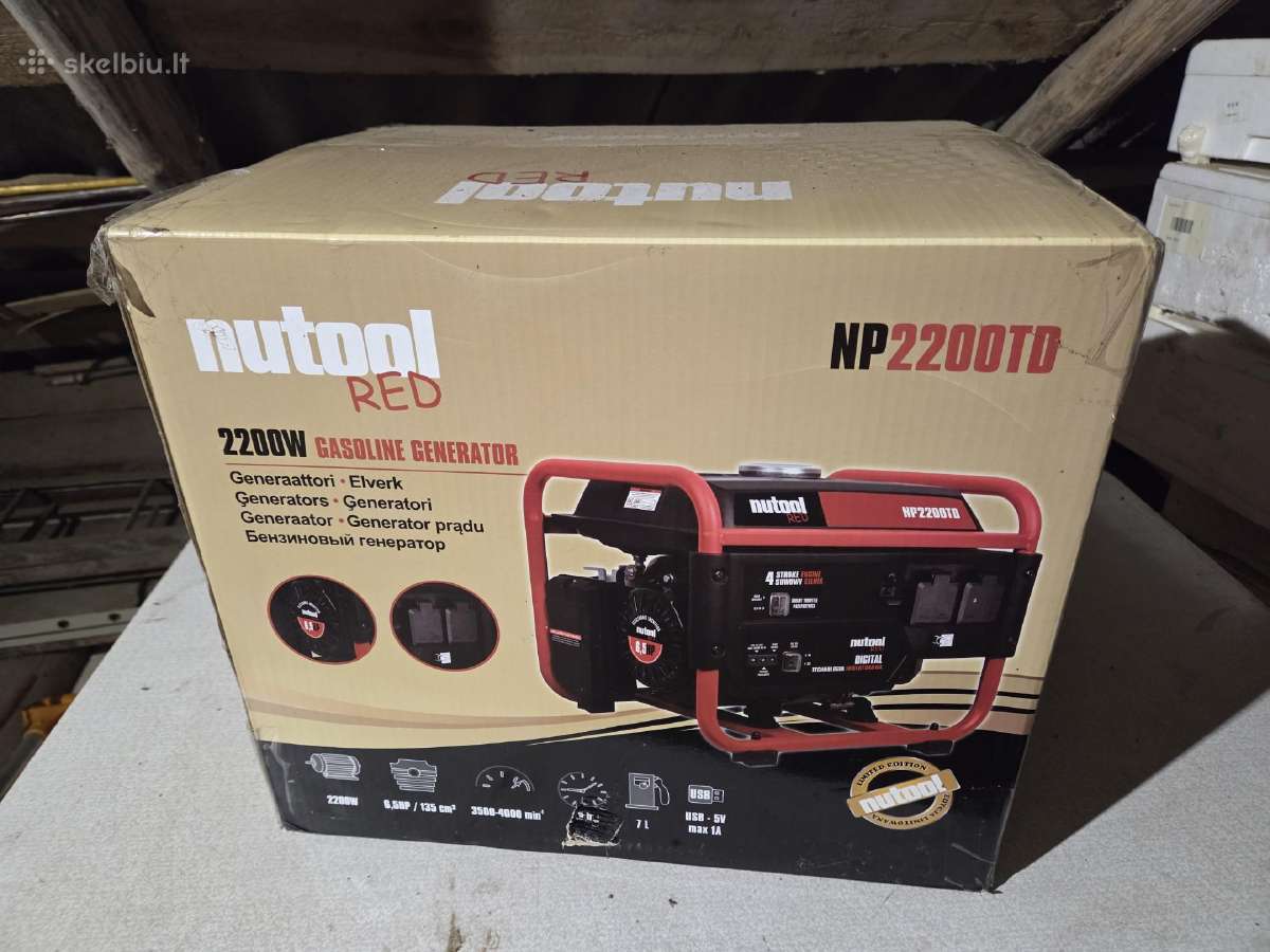 Naujas Generatorius 2000w